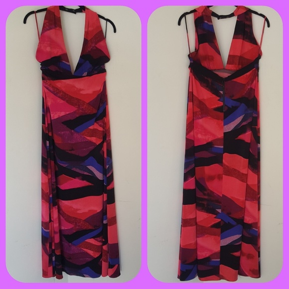 Alice+Olivia🎉gorgeous halter dress🎉VGUC🎉big M - Picture 1 of 3